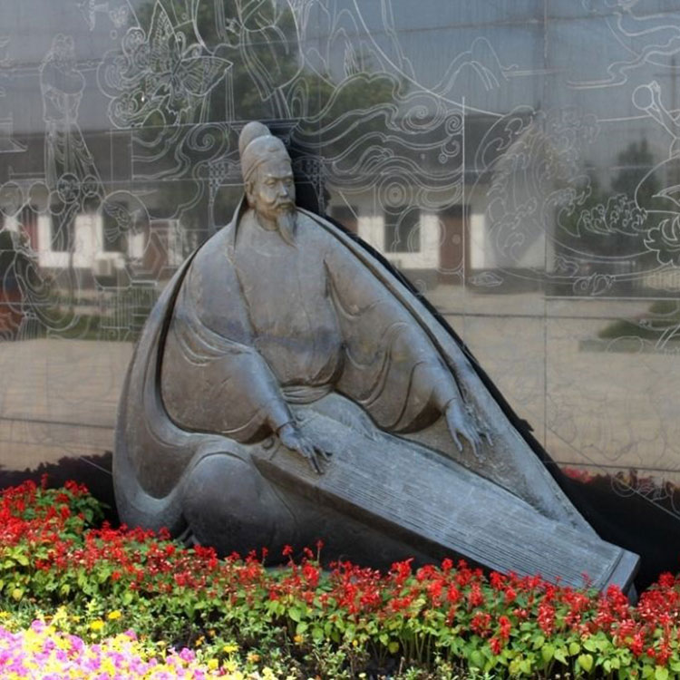 定制王伦吕本中李清照雕塑朱弁赵鼎李弥逊张俊牛皋洪皓雕像摆件