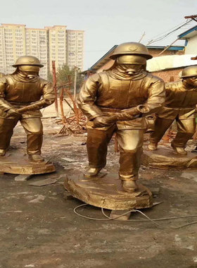 石膏树脂文化主题雕塑艺术品定制