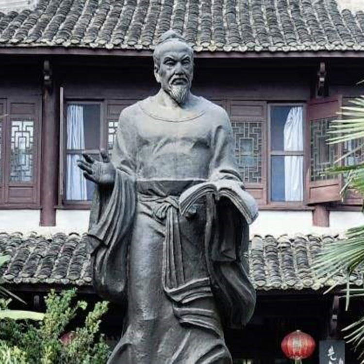 定制李唐雕塑邵伯温韩驹宗泽黄潜善杜充汪伯彦刘豫米友仁陈大摆件