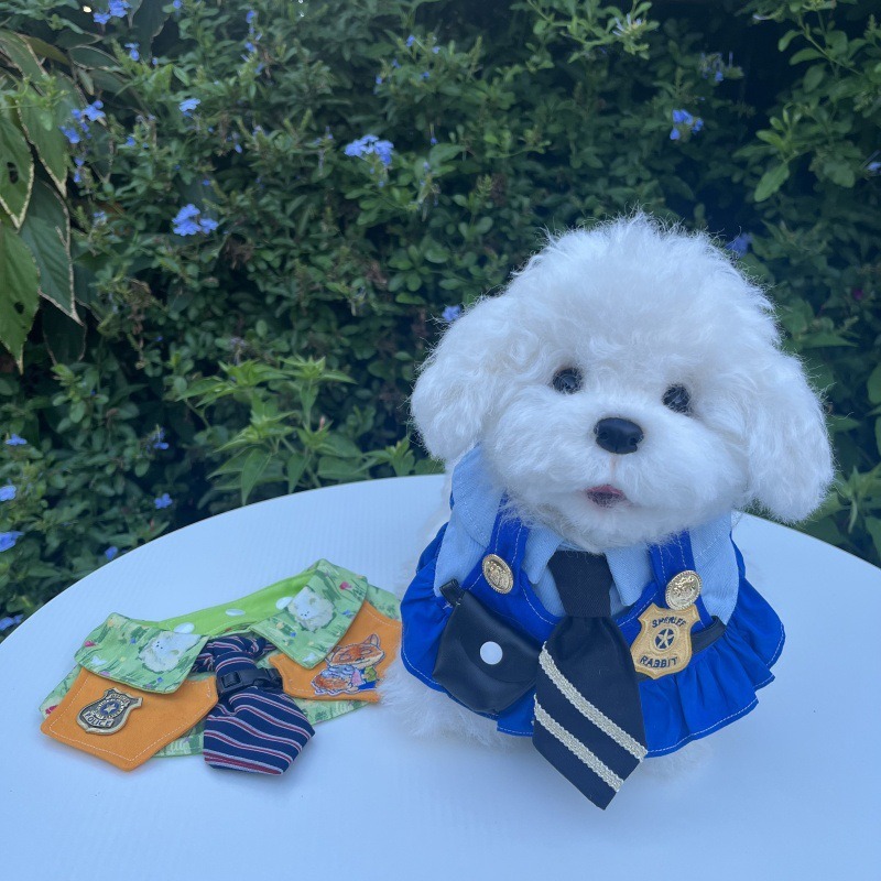 貓咪狗狗口水巾朱迪尼克寵物圍兜