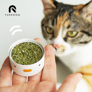 PURROOM小鸡猫薄荷纯叶排除毛球饮水解压自嗨天然猫咪零食罐装
