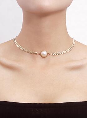 欧美跨境饰品时尚飞机链夸张几何