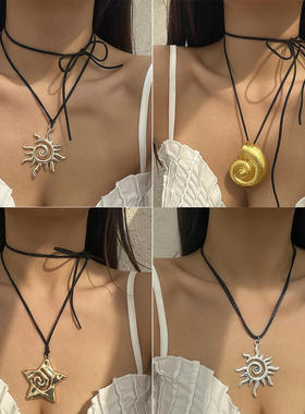 欧美跨境夏季沙滩金属海螺海星