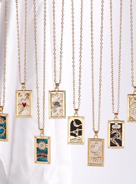 欧美跨境饰品简约单层金属细链