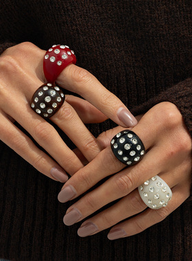 欧美跨境琥珀晕染复古英伦风宽面