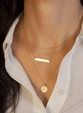 欧美跨境饰品时尚风范几何形金属