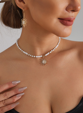 欧美跨境饰品几何多切面球形玻璃