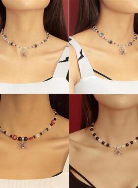 欧美跨境饰品非主流创意黑白