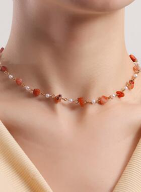 欧美跨境饰品个性简约彩色松石