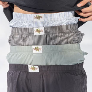 阿罗裤 可外穿家居短裤 Lab.25ss全棉宽松平角Boxers平角裤 DAIKON