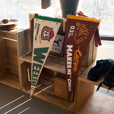 rdquospace联名复古露营挂旗