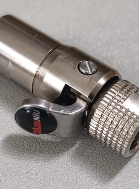 304不锈钢专利自锁充气嘴，狂拉不漏气！充气泵高压轮胎打气咀