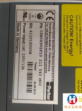 parker派克驱动器compax3 C3S063V2F10