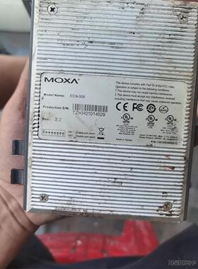 台湾 摩莎 MOXA EDS-308 v2.2 交换机 8口