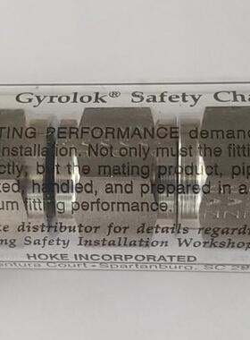 HOKE GYROLOK 6SCNF316螺母前后卡套