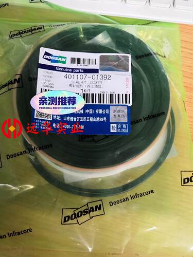 斗山挖掘机DX75-9C厂推土铲油缸密封不