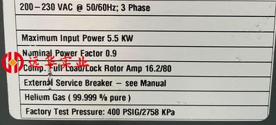 9600高压、低压、压缩机、3phase