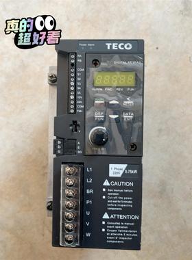 东元变频器S313-201-H1BCD9.5成新