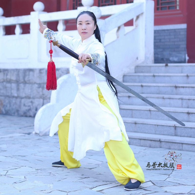 马蕾太极服练功服春蕾太极服练功服男女表演出服比赛服装儒雅太极