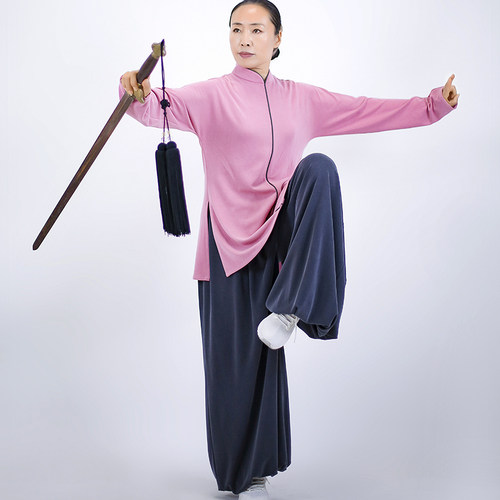 马蕾太极服新款春秋款休闲服定制