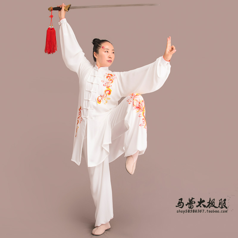 马蕾春夏新款飘逸加长版太极拳