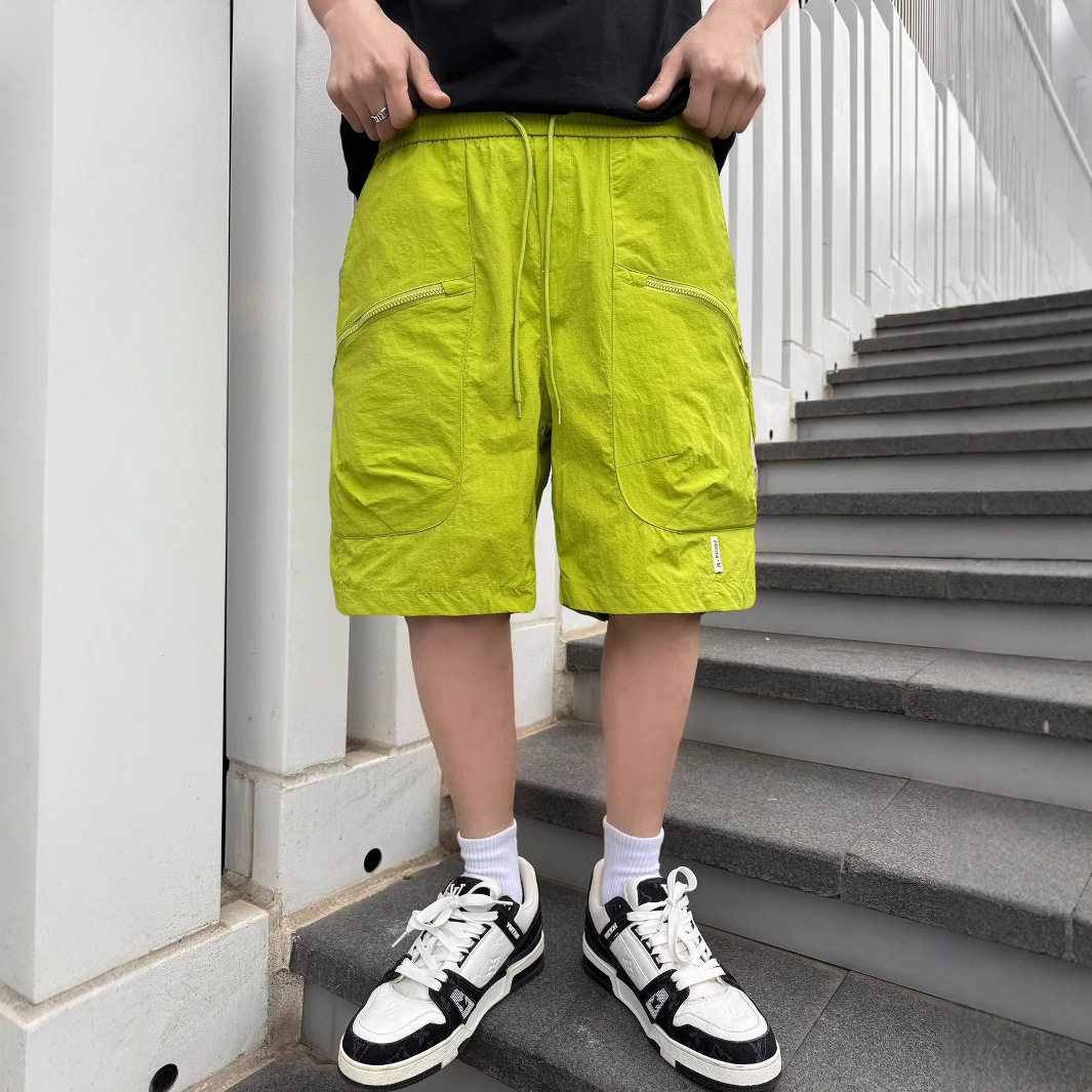 抖音直播冰丝工装短裤男士夏季薄款宽松多口袋直筒休闲裤美式户外,男装,短裤,淘宝优惠券,粉丝福利购,淘宝优惠卷