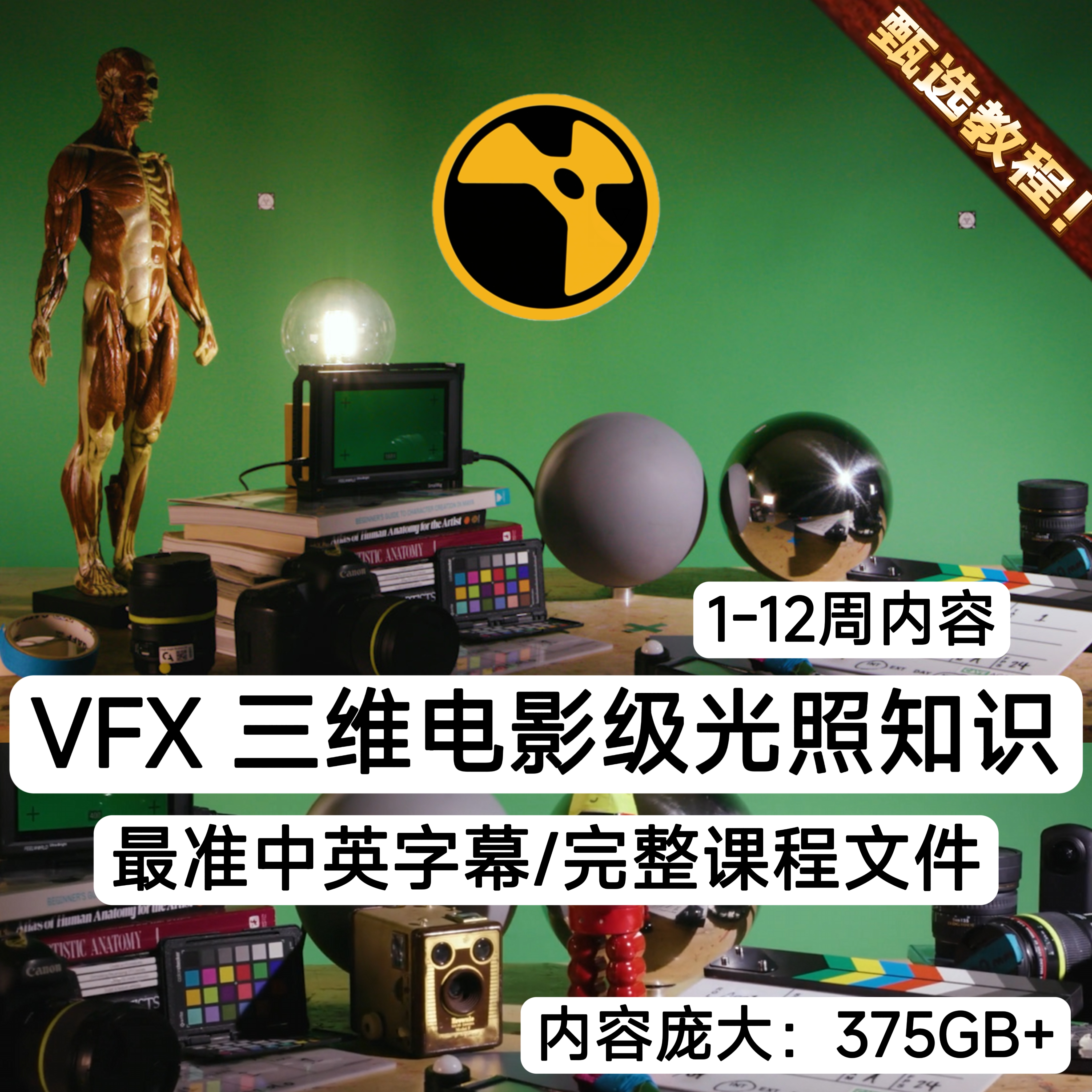 12周VFX 2025电影级三维光照知识核心技术原理实践Nuke阿诺德教程