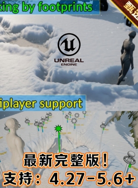 UE5虚幻5.5 Trail Hunter PRO - Multiplayer and WorldPartition
