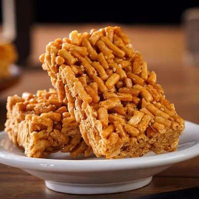老式沙琪玛酥香脆硬的蛋黄酥怀旧