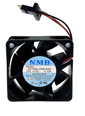 NMB 2410ML-05W-B39 24V 0.10A 6CM 6025 发那科散热风扇