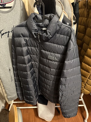 艾迪鲍尔Eddie Bauer 男士羽绒服650蓬保暖立领外套