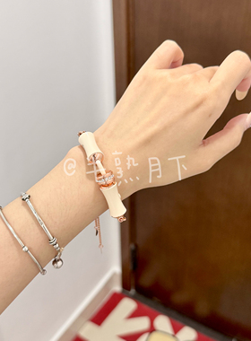 半熟月下竹子手链项链精美小饰品穿搭好物