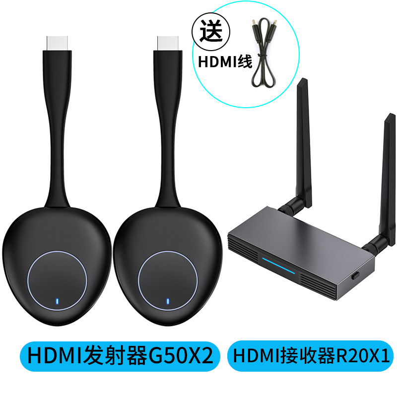 电脑无线投屏神器4K高清平板ipad笔记本办公会议同屏投影仪显示器
