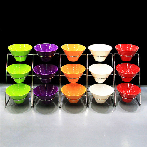 火锅店小料台架子自助餐展示盘