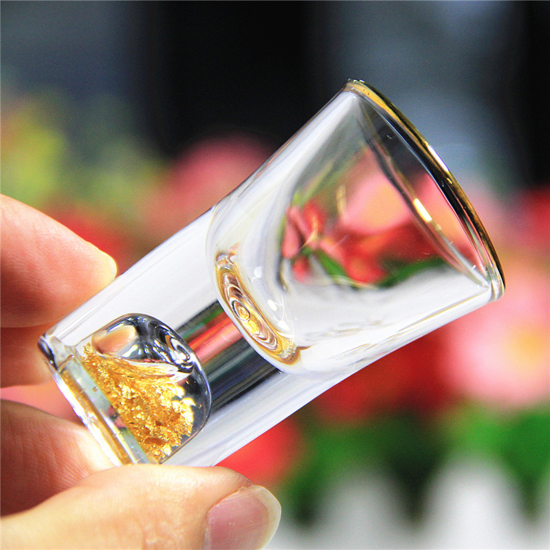 2025新款水晶玻璃白酒杯小酒杯