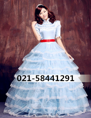 灰姑娘欧洲生日派对舞会表演服