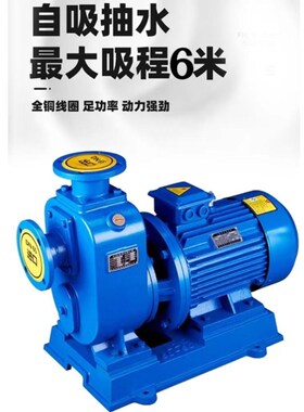220v/380v直联式自吸泵50ZW15-30/60ZW20-25泥浆泵循环灌溉泵