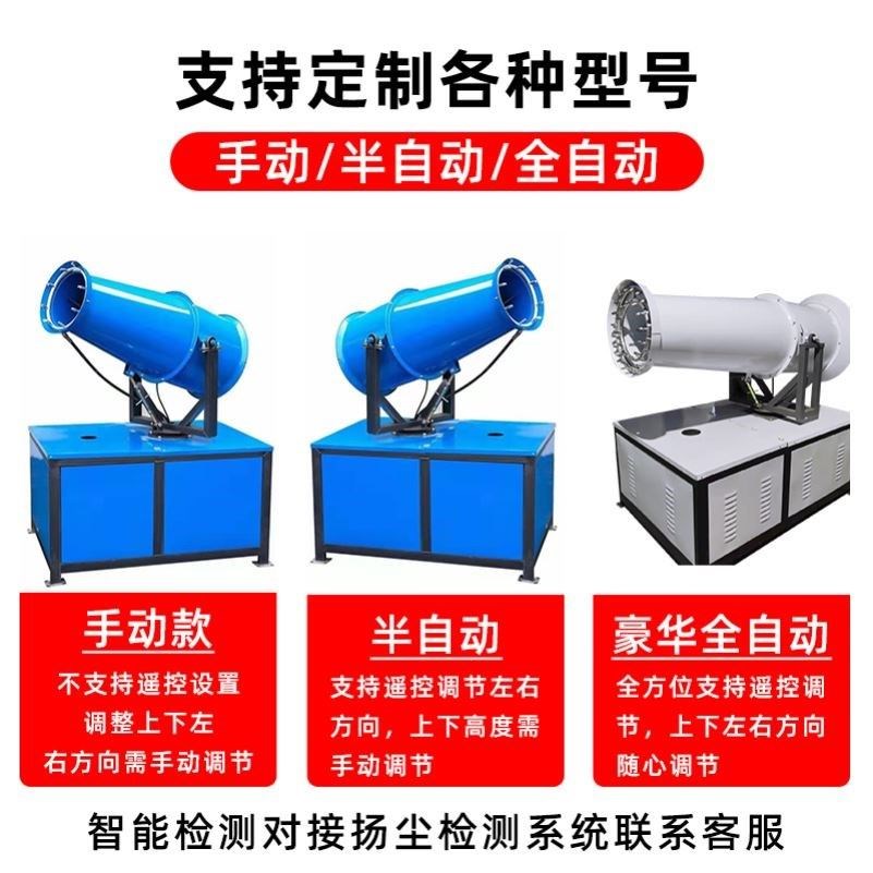 TM-30D/TM-40D/TM-50D/TM-60D环保高压雾炮机220v/380v30米60米