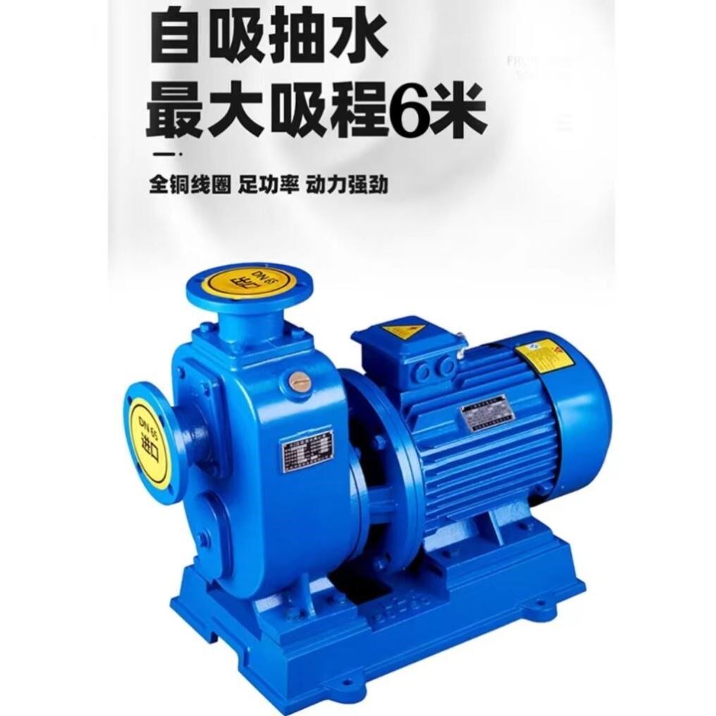 65zw20-30/80zw65-25220v/380v自吸排污水泵zw/bz自吸泵泥浆泵