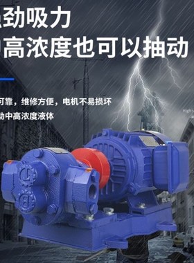 输油泵ZYB10/ZYB18.33大流量高扬程煤焦油输送耐磨齿轮泵废机油