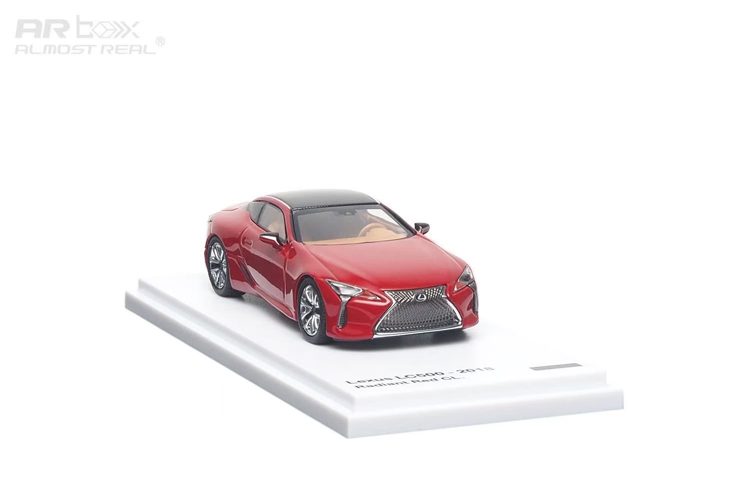 1/64 AR 雷克萨斯LC500 2018款红色 1:64 lexus 合金汽车模型