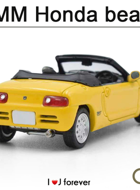 Honda汽车1:64ModelModel合金黄蓝spoonMM模型