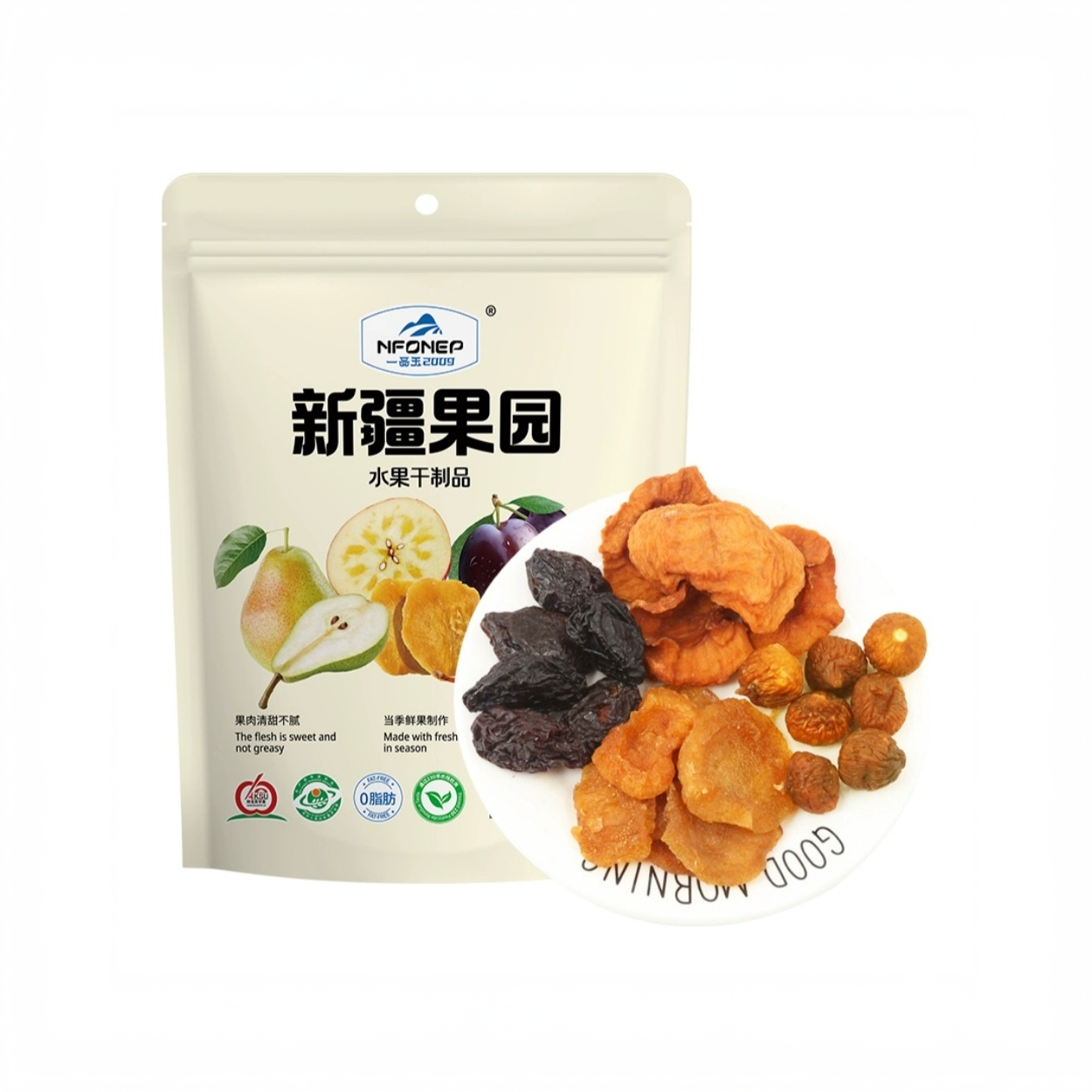 盒马会员店代购 一品玉 新疆果园 400g四种口味 老少皆宜