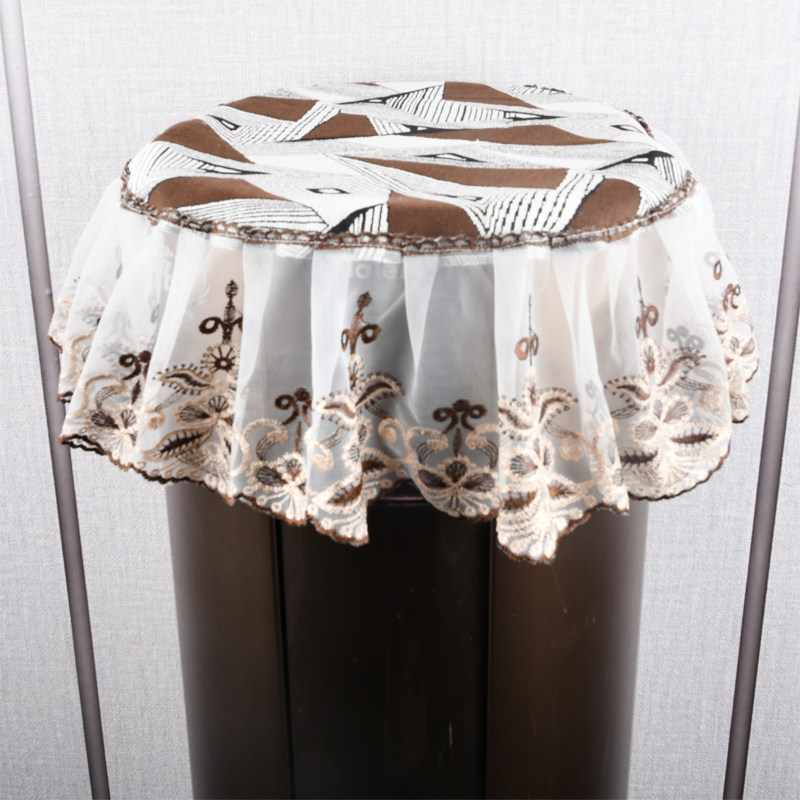 客厅空调圆形盖巾定制欧式圆柱立式柜机顶部蕾丝盖布简约防尘罩,居家布艺,空调罩,淘宝优惠券,粉丝福利购,淘宝优惠卷