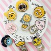 [ 68 ]originality Cartoon lion Mobile phone shell Ring buckle Lazy man Bracket Acrylic Paste