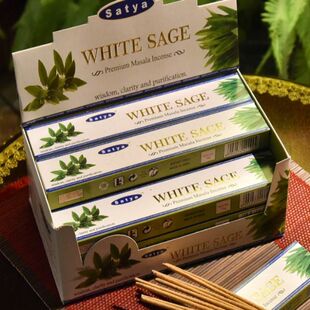 Nag champa赛巴巴印度香正品黄花香檀香香薰熏香线香安神除味包邮