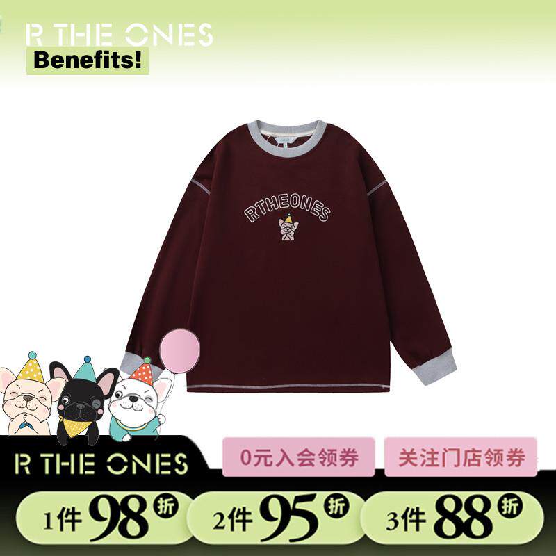 RTHEONES明线法斗卫衣时尚春夏女士百搭潮流上衣