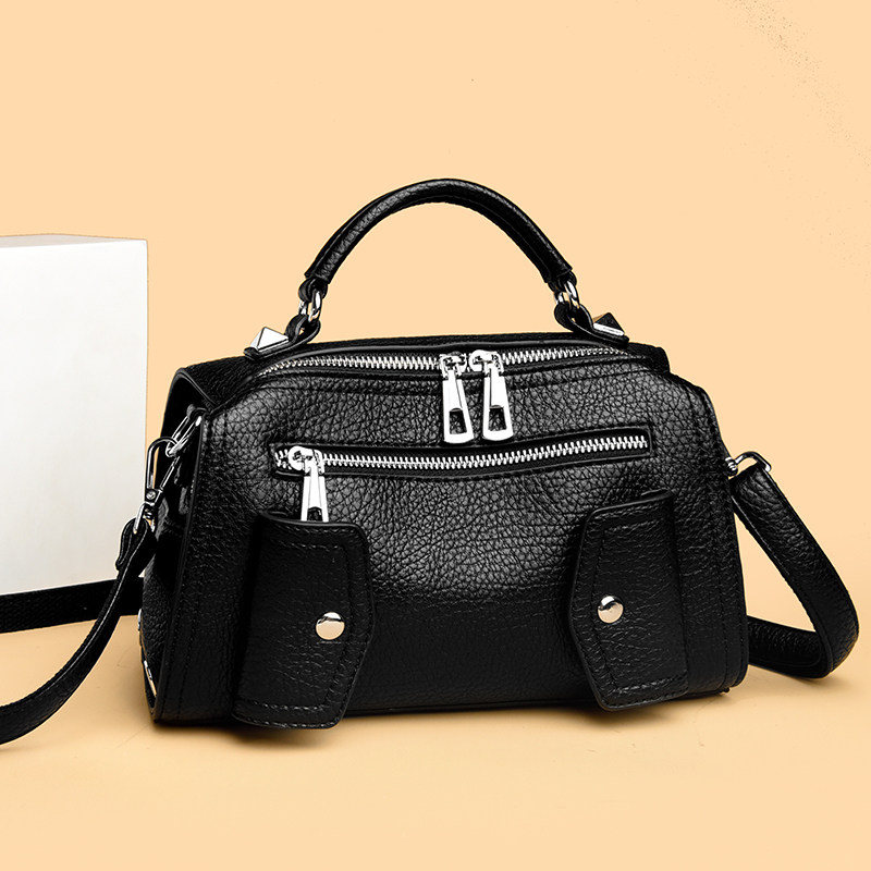 波士顿包女2025新款学院运动枕头包高级感小众设计女式手提斜挎包