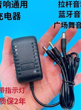 音响充电器9V通用2A1.5A1.2A1A拉杆音响广场舞音箱充电器12V电源