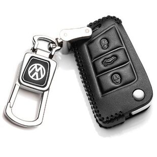 2019款大众朗逸plus钥匙套2018款朗逸plus车钥匙包真皮专用19新款